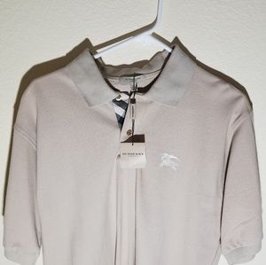 Burberry mens polo shirt